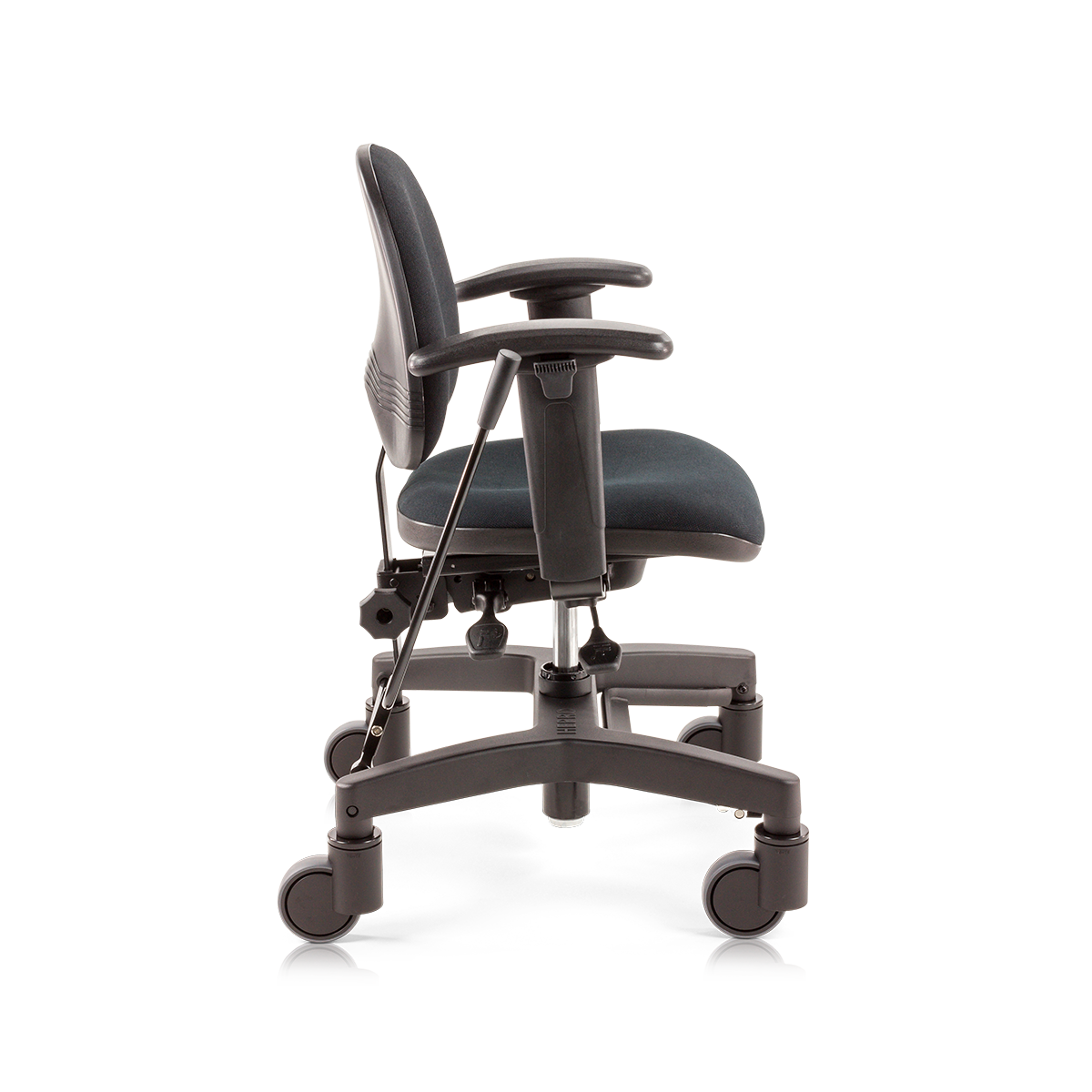 Mobility Work Chair 2300 Trevira D09 Black (2)