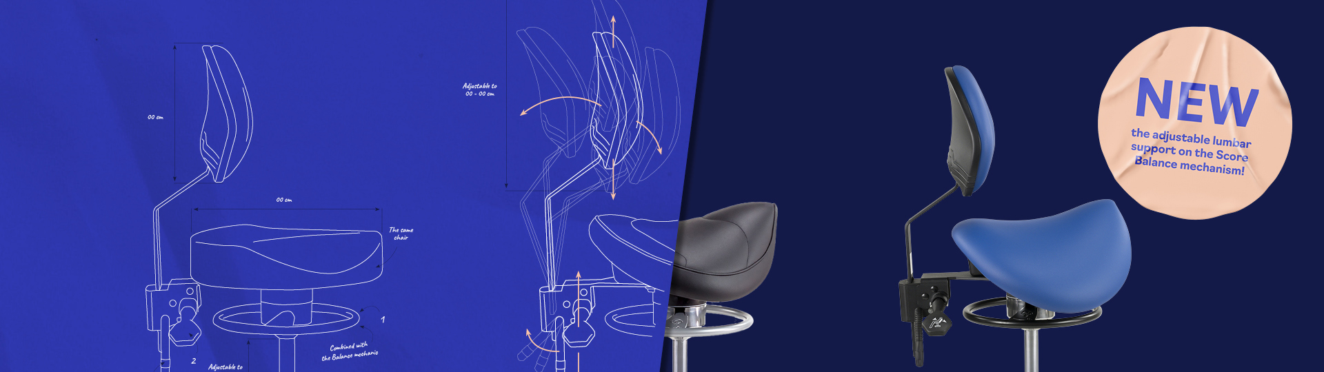 Campaign Score Dealer Balance Adjustable Lumbar Support