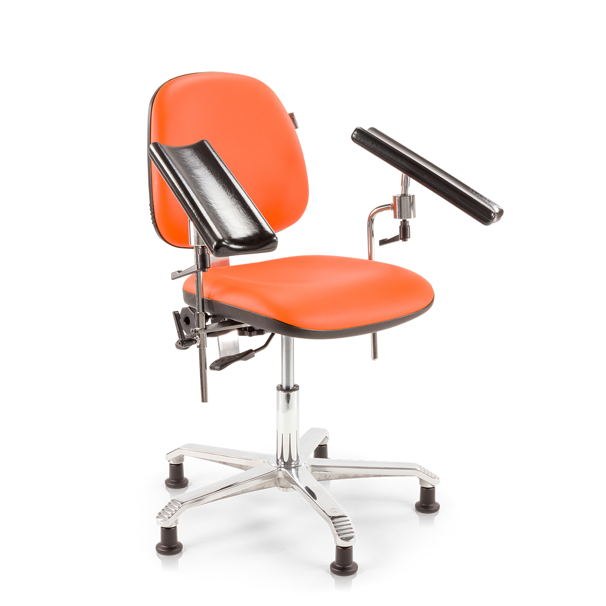 Vena Standard Stamskin Dutch Orange K196 2 Armr Vena Multi Adjustable PU (1)